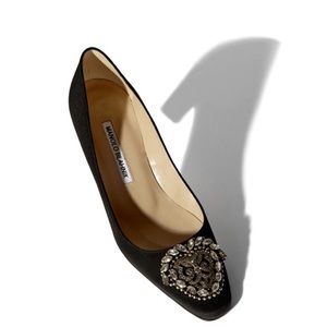 Manolo Blahnik Jewel Pumps